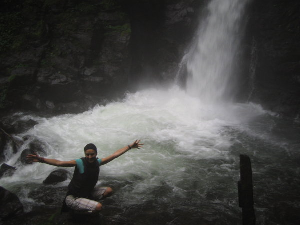 I conquer the (not so mighty but brilliant) St Luis Waterfall!