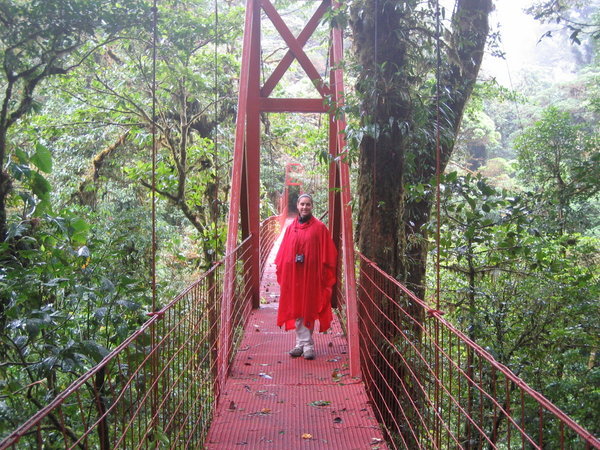 Me on the hanging bridge