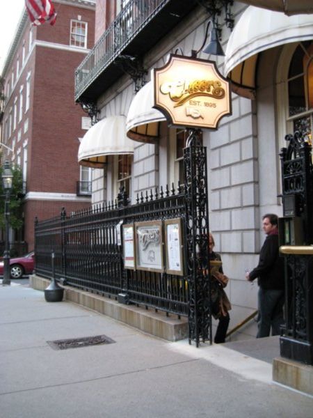 Of course, it's the real Cheers bar in Boston
