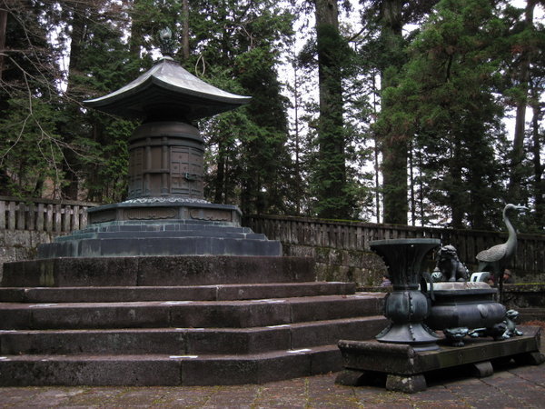 The man himself: Tokugawa Ieyasu's tomb
