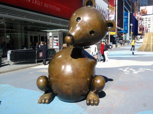 Times Square Sculpture