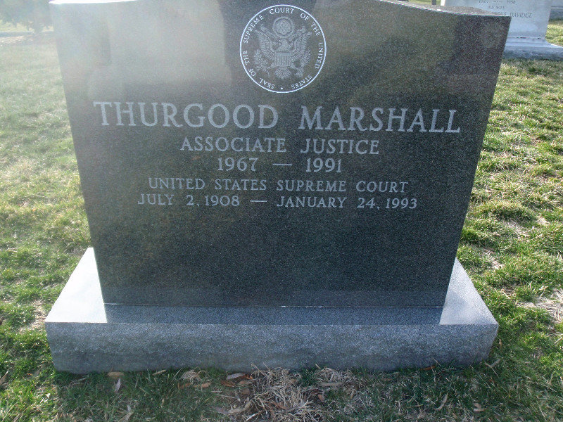 Thurgood Marshall grave