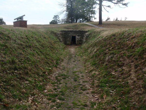 Battle of the Crater mineshaft