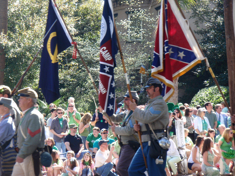 Confederate reinactors