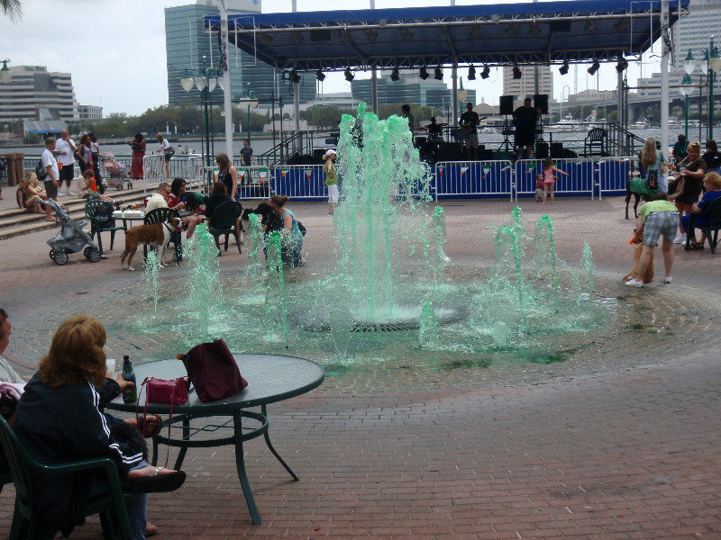 Jacksonville Landing Fountain