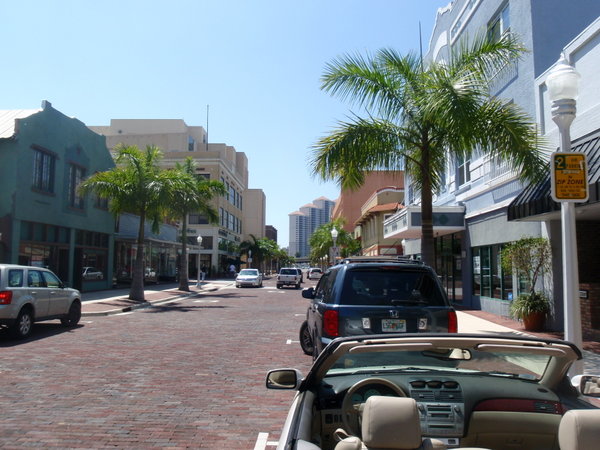 Downtown Ft. Myers.