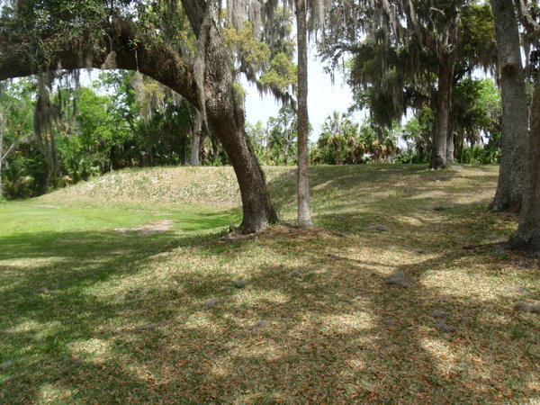 Burial Mound at Crystal River State Park