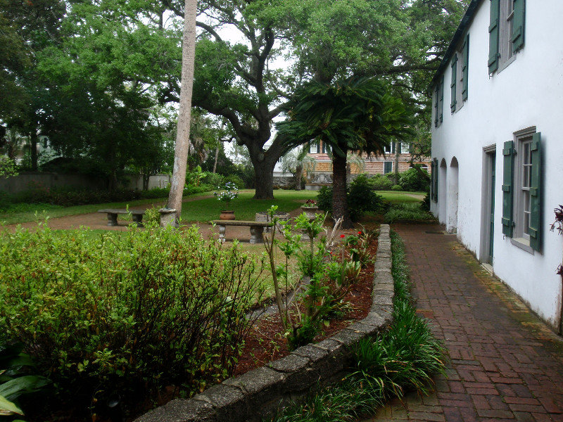 Oldest house courtyard