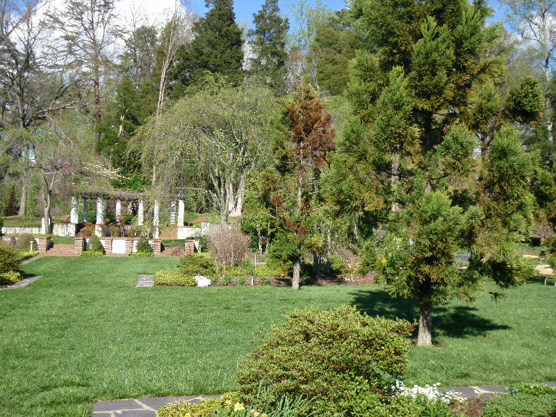 Formal gardens lawn