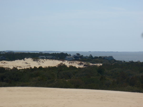View from main dune