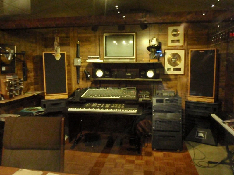 David Bradley's studio