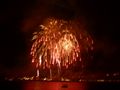 Barge fireworks