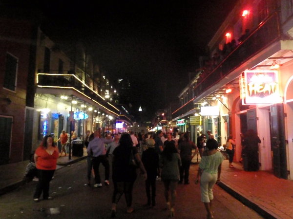 French Quarter late night