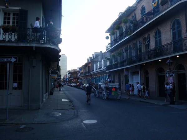 Typical Street in the French Quarter