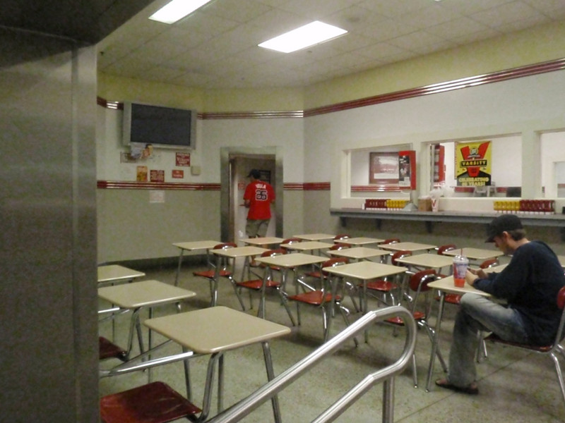 One Varsity dining room