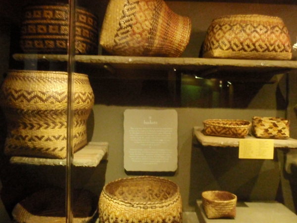 Historic Cherokee baskets