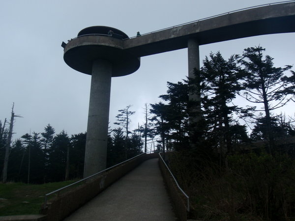 Clingman's Dome observation tower