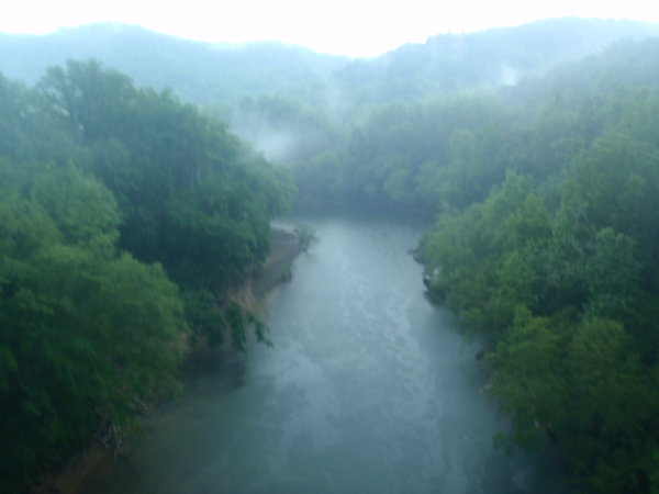 Big South Fork in the rain