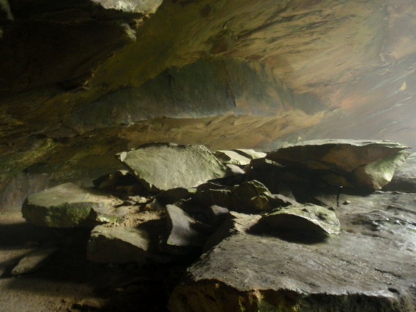 Yahoo Falls Cave