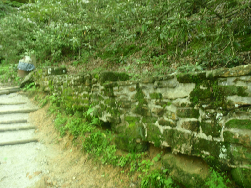 Trail stonework