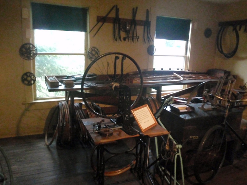 Wright bicycle workshop
