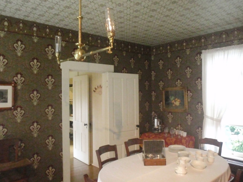 Wright's dining room