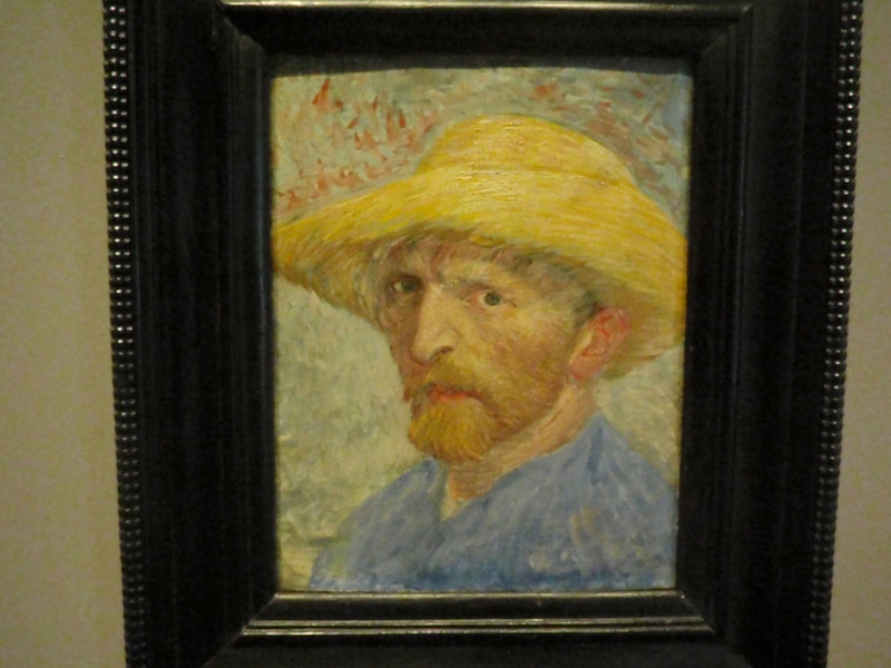 Vincent Van Goh, "Self-portrait"