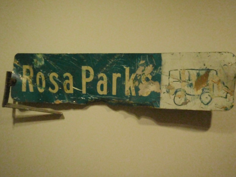 Tyree Guyton, "Rosa Parks, Heidelberg Fragment"