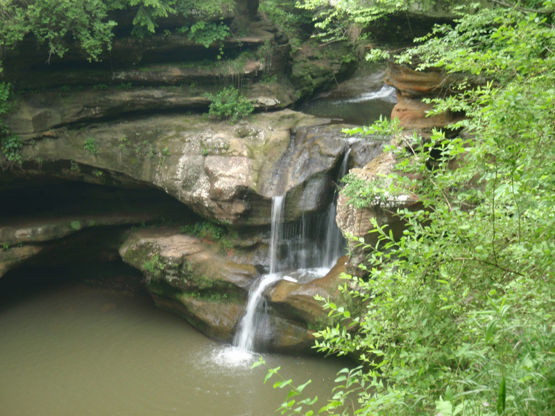 Upper falls profile view
