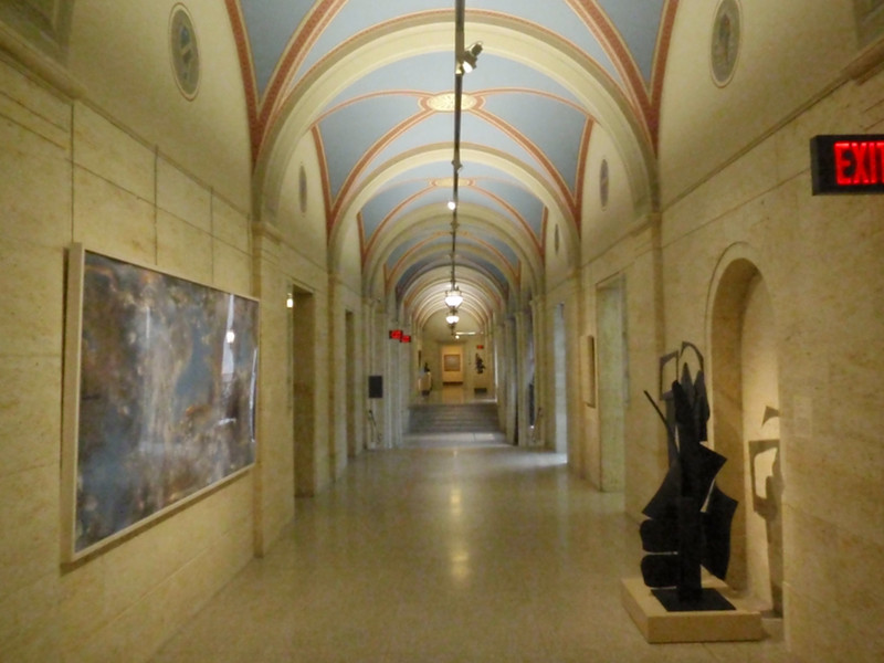 Columbus Museum of Art corridors