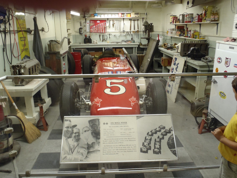 1950s race garage