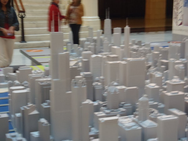 Chicago downtown model