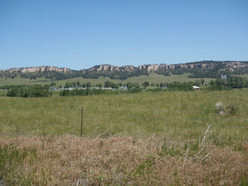 Fort Robinson and bluffs