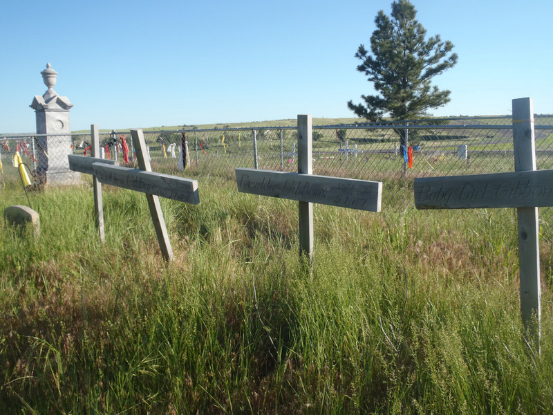 Wounded Knee cemetary