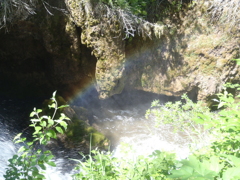 Roughlock Falls rainbow