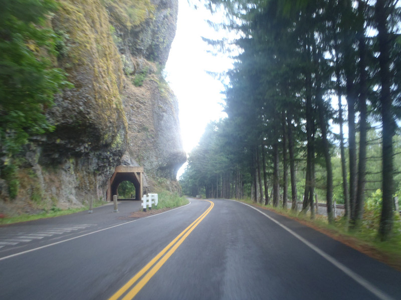 Old Columia Gorge Highway tunnel