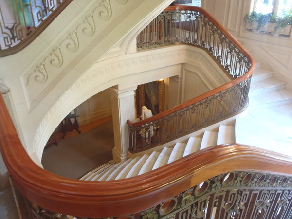 Pittock Mansion staircase