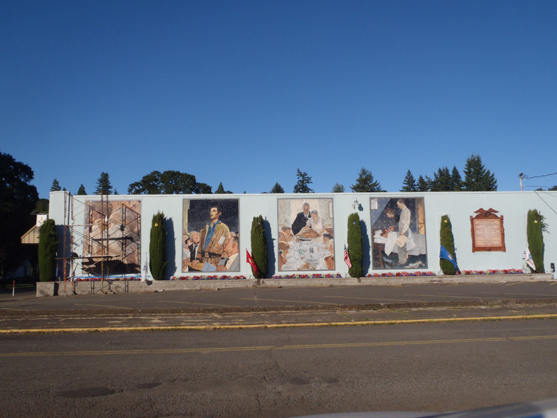 Four Freedoms mural