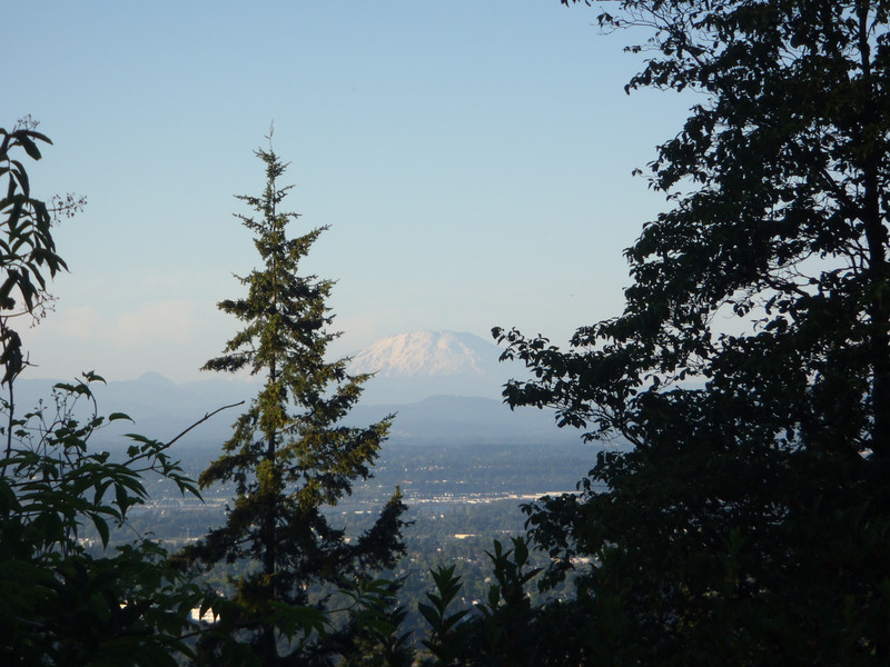 Mount St. Helens from the Pittock Mansion