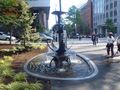 Downtown Seattle fountain