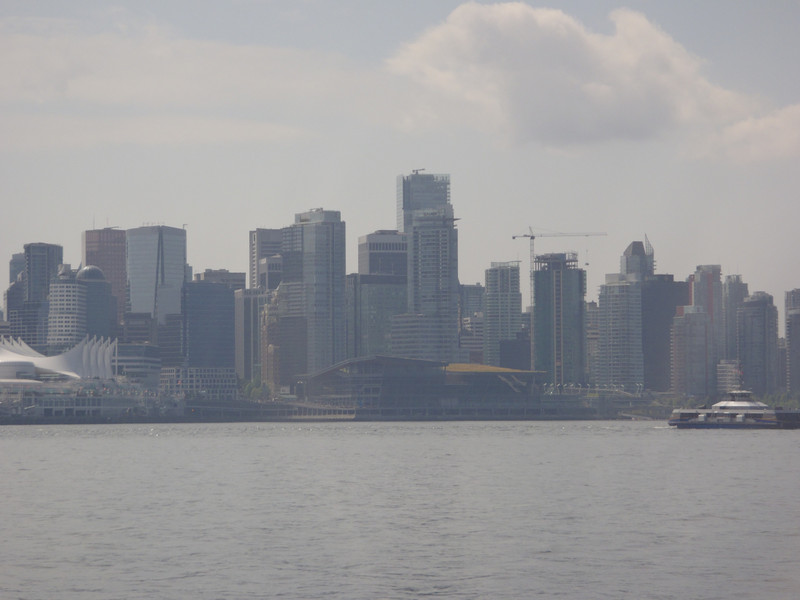 Downtown Vancouver from Sea Bus