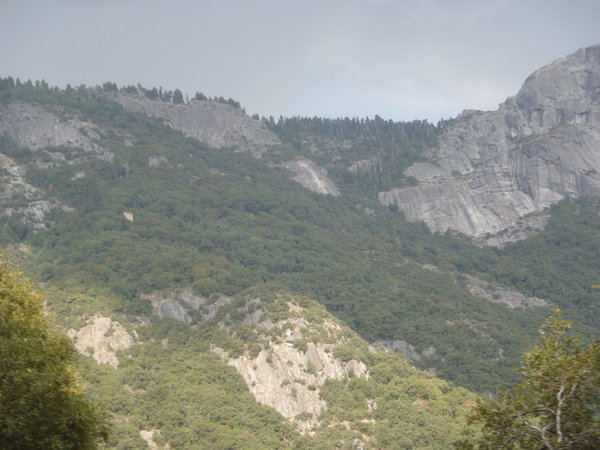 Granite Cliffs in Sequoia