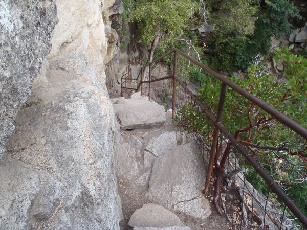Cliff climb