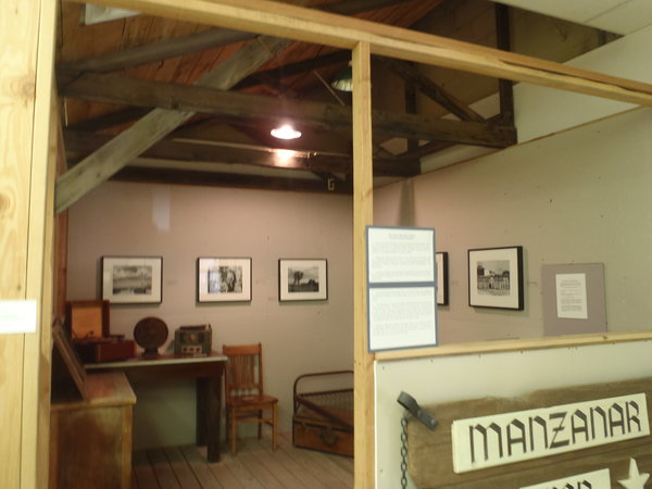Manzanar living quarters