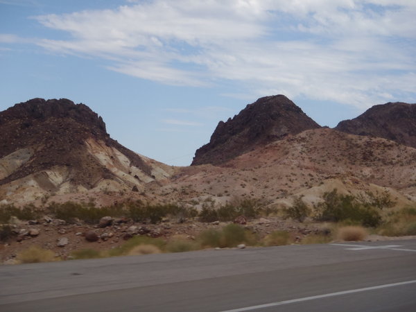 Red rock buttes