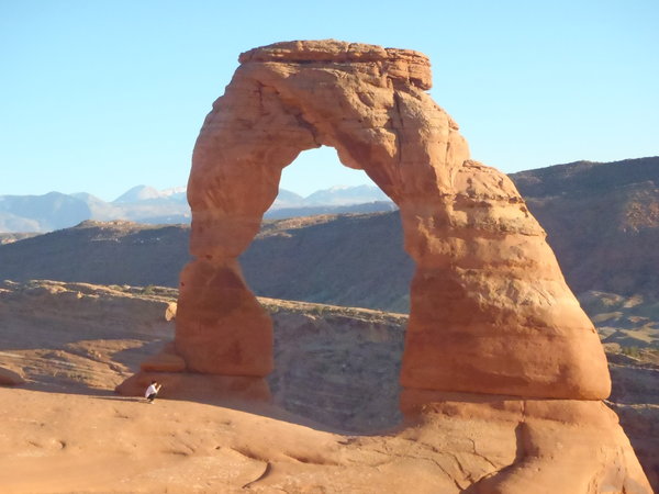 Delicate Arch in daylight