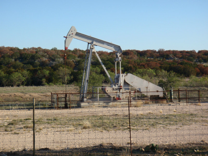 Texas oil well