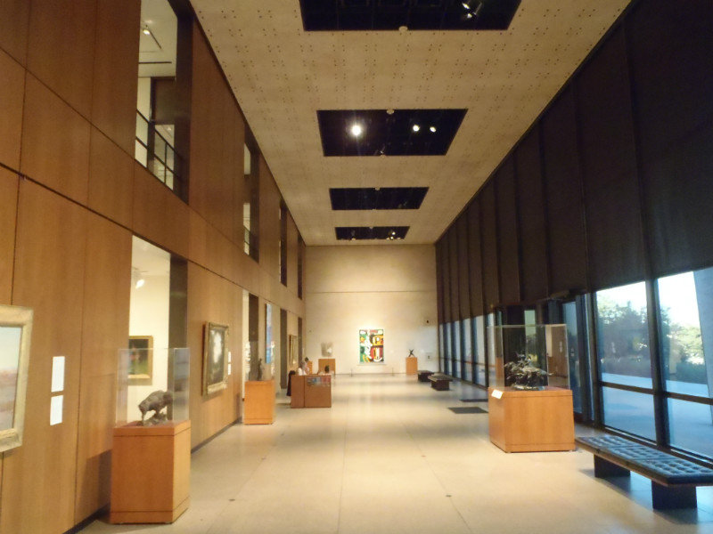 Amon Carter Museum lobby