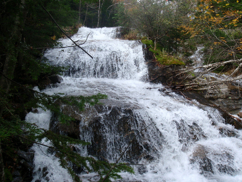 Dry Brook cascades