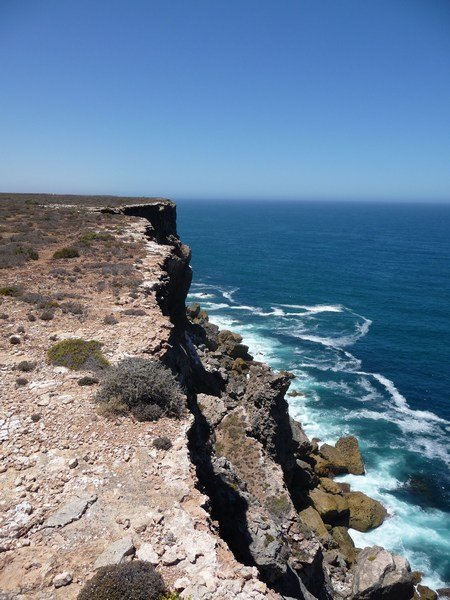 Cliff erosion